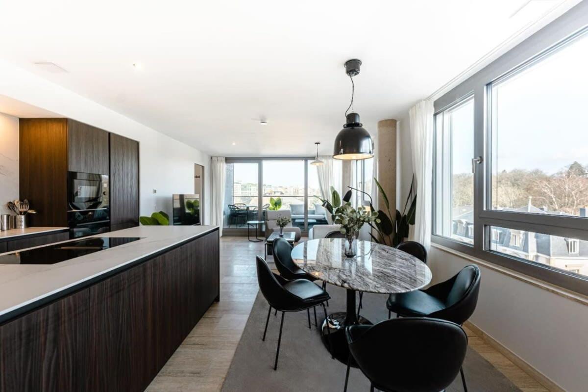 City Luxury With City Views In Ville Haute Luxemburgo Exterior foto